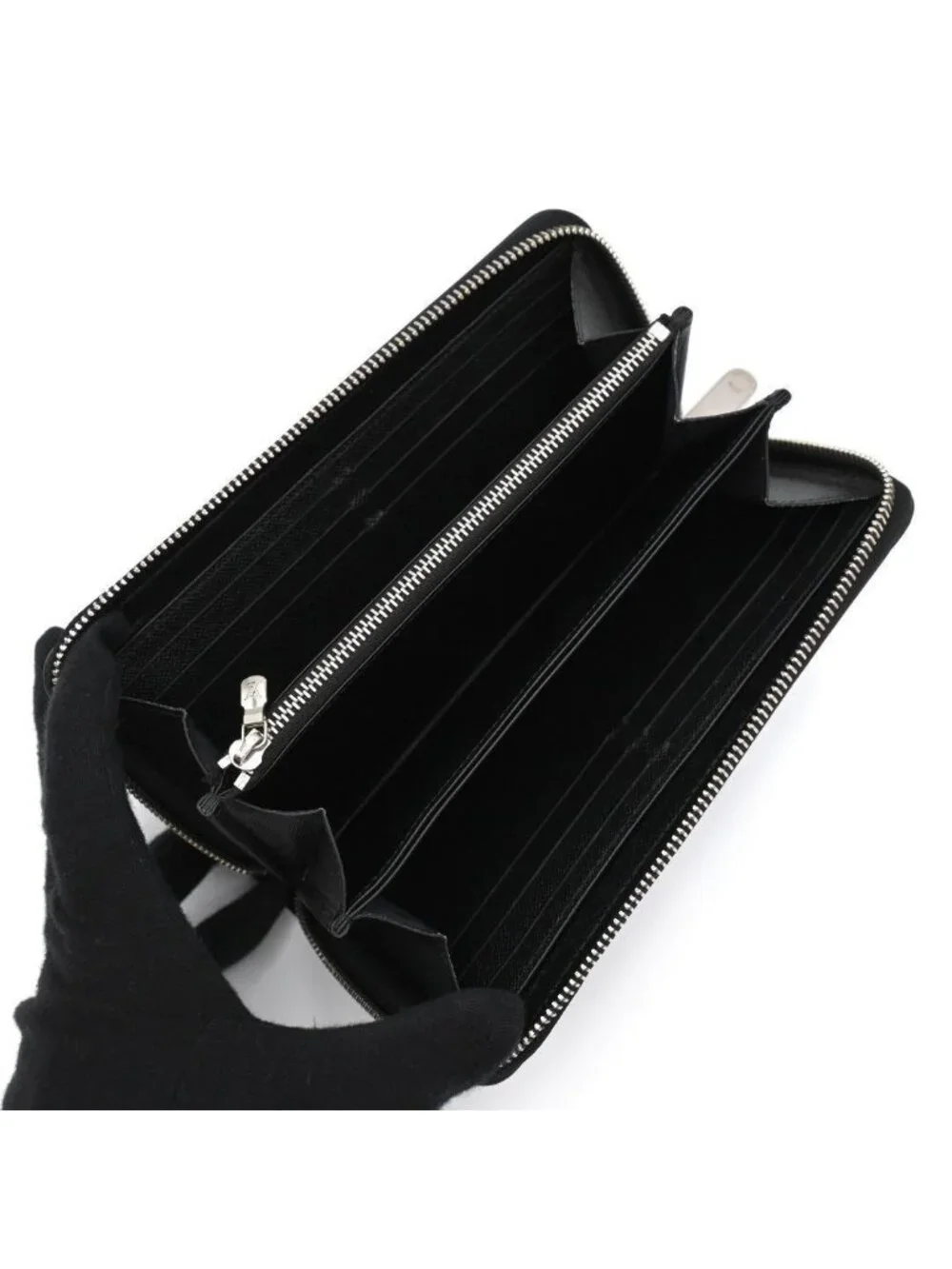 Louis Vuitton New Epi Zippy Wallet Black